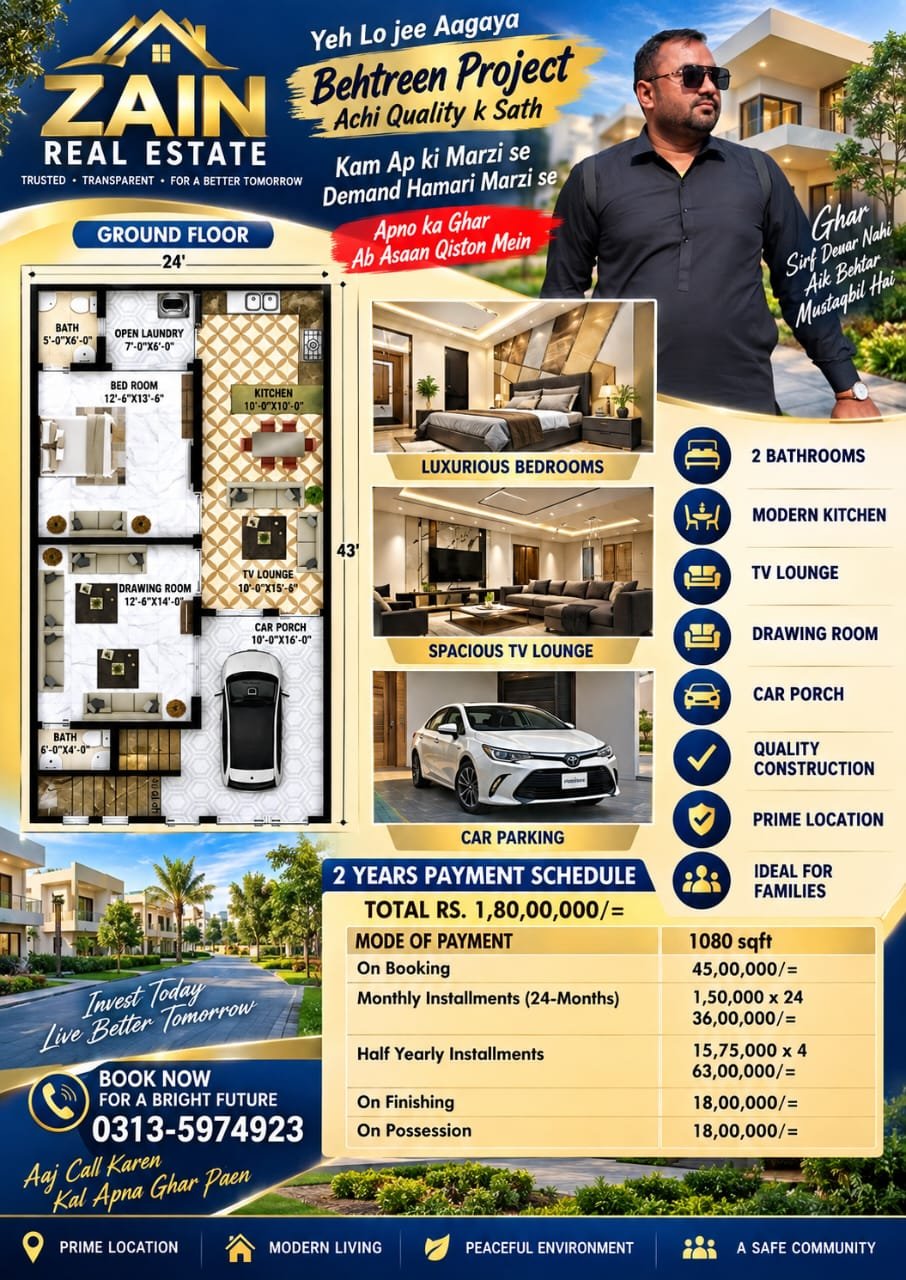 New Plot Launch, Sukkur, Pakistan